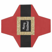 Frohe Weihnachten Weihnachtsgürtel Fußball (Flach)