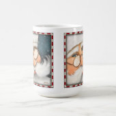 Frohe Weihnachten Weihnachtskaffee Tasse (Mittel)