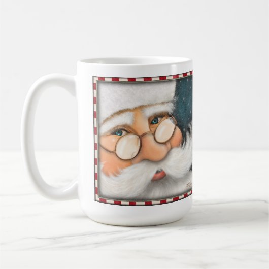 Frohe Weihnachten Weihnachtskaffee Tasse (Links)