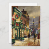 Frohe Weihnachten - Weihnachtskarte (Vorne/Hinten)