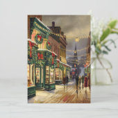 Frohe Weihnachten - Weihnachtskarte (Stehend Vorderseite)