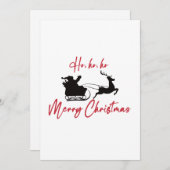 Frohe Weihnachten Weihnachtslieder und Rentier (Vorne/Hinten)