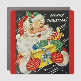 Frohe Weihnachten Weihnachtsmann 5 x 5 Küche Magne Auto Magnet
