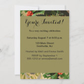 Frohe Weihnachten Weihnachtsmann Antike Klassik Einladung (Vorderseite)