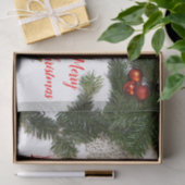 Frohe Weihnachten Weihnachtsmann Dekoupage Craft Seidenpapier (Geschenk)