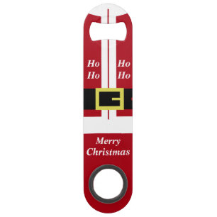 Frohe Weihnachten - Weihnachtsmann - Geschenk für Speed Flaschenöffner