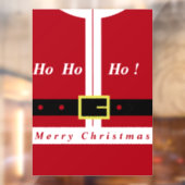 Frohe Weihnachten - Weihnachtsmann - Geschenke für Fensteraufkleber (Blatt 2)