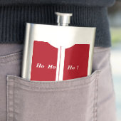 Frohe Weihnachten - Weihnachtsmann - Geschenke für Flachmann (Beispiel)