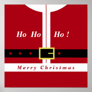 Frohe Weihnachten - Weihnachtsmann - Geschenke für Poster