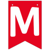 Frohe Weihnachten - Weihnachtsmann - Geschenke für Wimpelkette (Zweite Fahne)