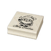 Frohe Weihnachten Weihnachtsmann Gummistempel (Stempel)
