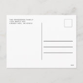 Frohe Weihnachten Weihnachtsmann Maske Funny (Rückseite)