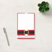 Frohe Weihnachten - Weihnachtsmann Post-it Klebezettel (Büro)