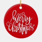 Frohe Weihnachten - Weihnachtsschmuck (Hinten)