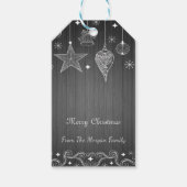 Frohe Weihnachten, Weihnachtsschmuck - Personalisi Geschenkanhänger (Vorderseite)