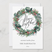 Frohe Weihnachten Weihnachtswein (Vorderseite)