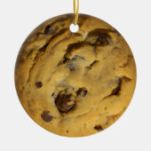 Frohe Weihnachten Weir-Teig | Funny Choc Cookie Pu Keramik Ornament (Vorne)