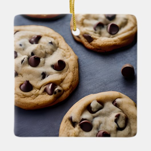 Frohe Weihnachten Weir-Teig | Funny Cookie Pub Keramikornament (Vorderseite)