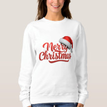 Frohe Weihnachten Weiße Sweatshirt-Geschenk