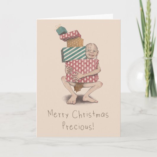 Frohe Weihnachten Wertvolle Blank Card Karte (Vorderseite)