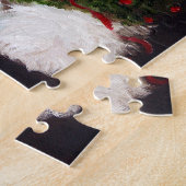 Frohe Weihnachten Westie Puzzle (Seite)