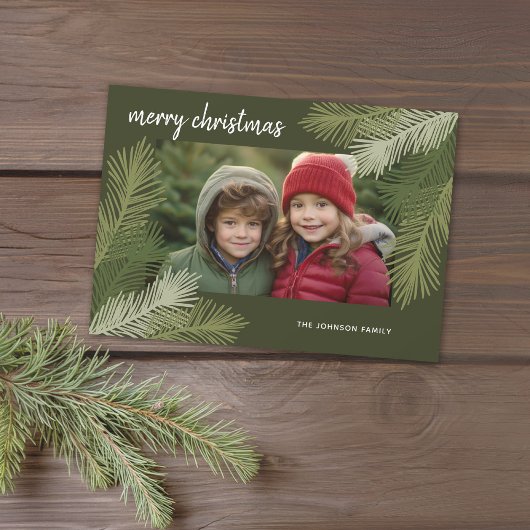 Frohe Weihnachten - Whimsica Branches Modernes Fot