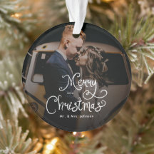 Frohe Weihnachten Whimsical Script Benutzerdefinie