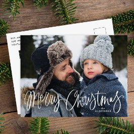 Frohe Weihnachten Whimsical Script-Foto