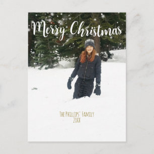 FROHE WEIHNACHTEN White Type Benutzerdefiniertes W