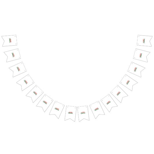 Frohe Weihnachten Wimpelkette (Alle)