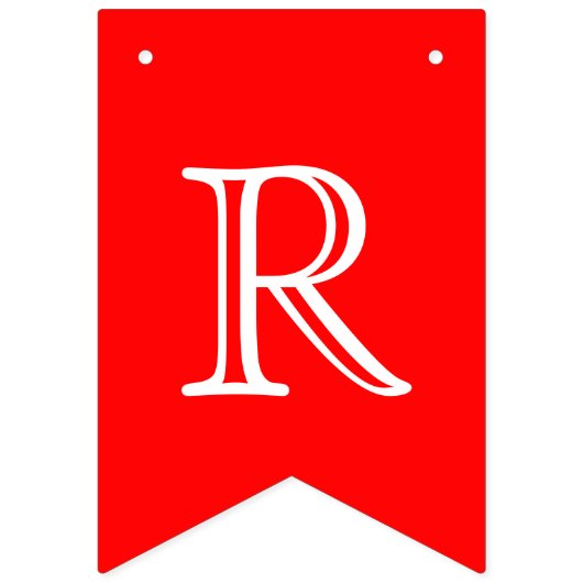 Frohe Weihnachten Wimpelkette (Dritte Fahne)