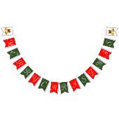Frohe Weihnachten Wimpelkette (Alle)