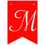 Frohe Weihnachten Wimpelkette (Zweite Fahne)