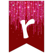 Frohe Weihnachten! Wimpelkette (Dritte Fahne)