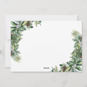 Frohe Weihnachten Winter Fir Cone Grüne Foto Hol (Rückseite)