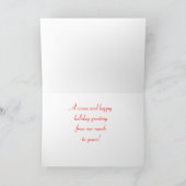 Frohe Weihnachten - Winter Horse Ranch (Innenseite)