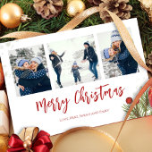 Frohe Weihnachten Winter Red Holly Berries 3 Foto