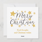 Frohe Weihnachten & Winterdorf  (Rückseite)