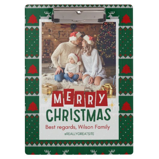 Frohe Weihnachten wirklich Tolle Website Clipboard Klemmbrett (Vorderseite)