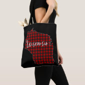 Frohe Weihnachten Wisconsin Tasche (Von Nahem)