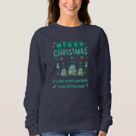 Frohe Weihnachten - Wunderbare Zeit des Jahres T-S Sweatshirt