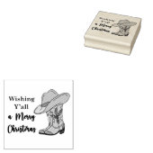 Frohe Weihnachten wünschen Gummistempel (Stempel)