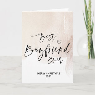 Frohe Weihnachten wünscht besten Freund Xmas Karte