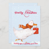 Frohe Weihnachten wünscht dir eine gute Zeit zu qu (Vorne/Hinten)