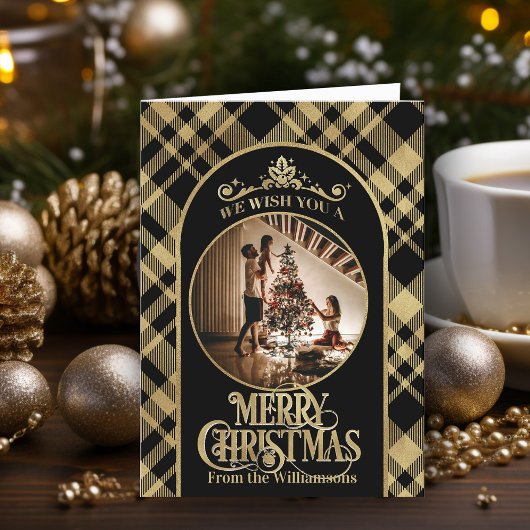 Frohe Weihnachten wünscht Foto Weihnachtskarte