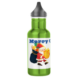 Frohe Weihnachten wünscht gedruckte Feier 24 oz Edelstahlflasche