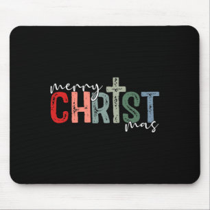 Frohe Weihnachten Xmas Christlich Jesus Feiertag F Mousepad