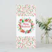 Frohe Weihnachten! XMAS Frohes Neujahrsdekor (Stehend Vorderseite)