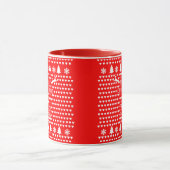 Frohe Weihnachten Ya Filthy Animal Geek Weihnachte Tasse (Zentrum)