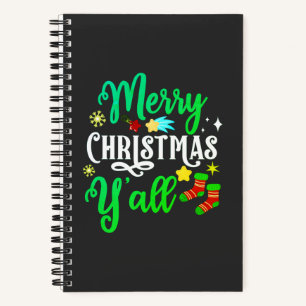 Frohe Weihnachten Y'all-85918 Notizblock